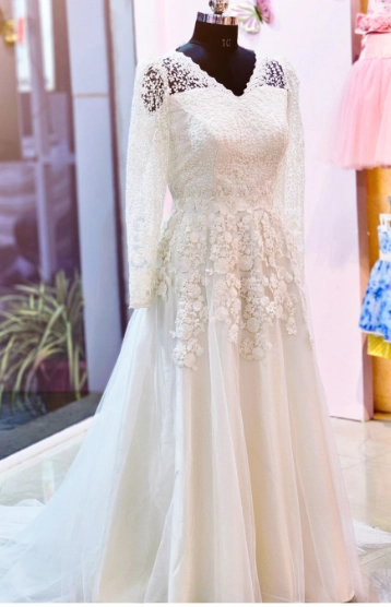 bridal gown
